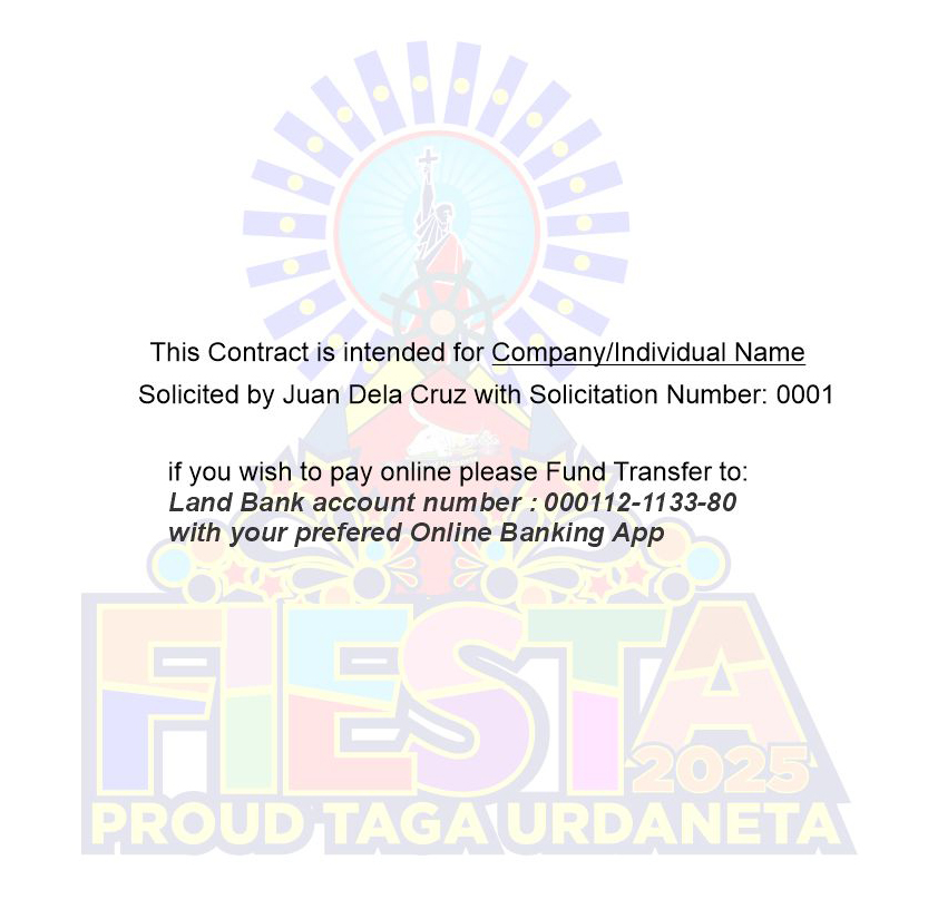 Urdaneta City Fiesta 2025